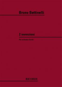 2 Invenzioni per Orchestra d'archi 