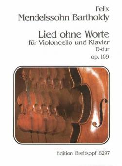 Lied ohne Worte op. 109 