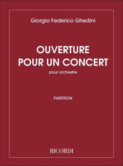 Ouverture Pour Un Concert 
