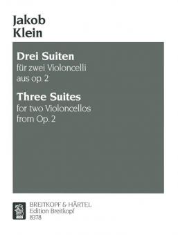3 Suiten für 2 Violoncelli 