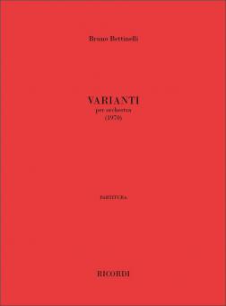 Varianti per Orchestra 