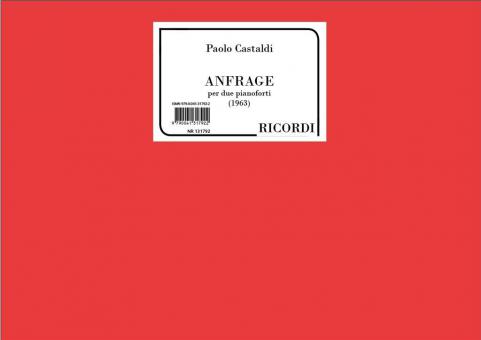Anfrage per 2 Pianoforte (1963) 