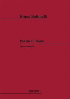 Poesie Di Tiziana per Coro Femminile 