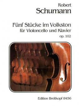 5 Stücke im Volkston op. 102 