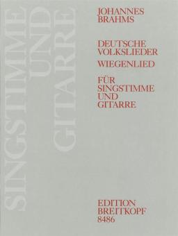 Deutsche Volkslieder aus WoO 33 und Wiegenlied op. 49/4 