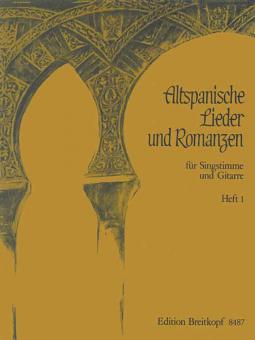 Altspanische Lieder und Romanzen Heft 1 