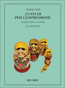 23 Studi per l'Esspressione di Autori Russi 