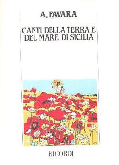 Canti Della Terra e Del Mare Di Sicilia 