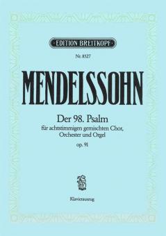 Der 98. Psalm op. 91 