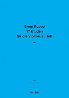 17 Etüden für die Violine Heft 2 
