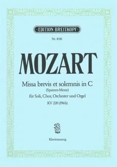 Missa brevis C-Dur KV 220 (196b) 