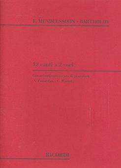 12 Canti a 2 Voci 