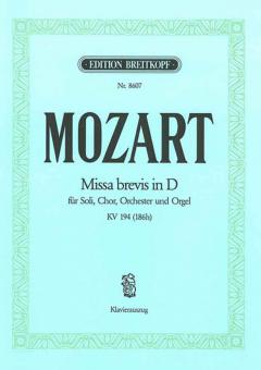 Missa brevis in D-Dur KV 194 