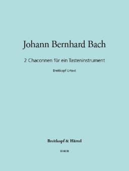 2 Chaconnen für ein Tasteninstrument 