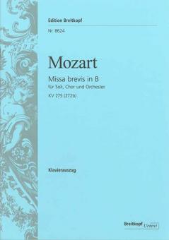Missa brevis in B-Dur KV 275 (272b) für Soli, Chor und Orchester 