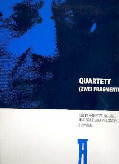 Quartett (2 Fragmente) 1938/1939 