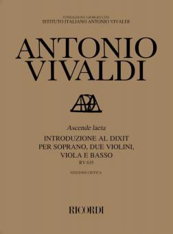 Ascende Laeta RV 635 Ascende Laeta 