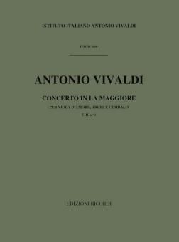 Concerto A-Dur F 2/1 T 189 
