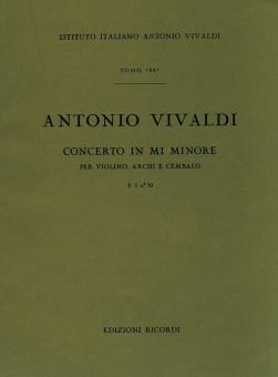 Concerto E-Moll F 1/70 T 164 RV 273 