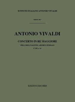 Concerto D-Dur F 12/45 T 362 