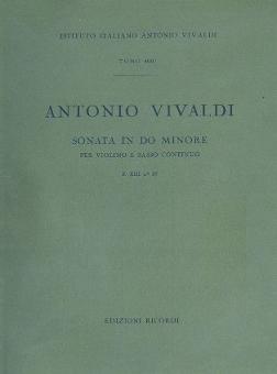 Sonate C-Moll F 13/35 T 400 Op. 2/7 RV 7 