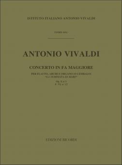 Concerto F-Dur F 6/12 Op. 10/1 La Tempesta Di Mare T 454 