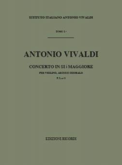 Concerto B-Dur F 1/1 T 1 RV 367 