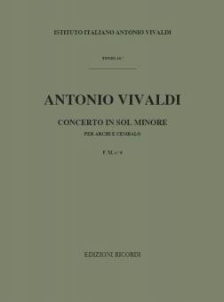 Concerto G-Moll F 11/6 T 11 