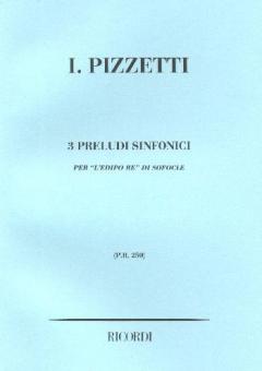 3 Preludi Sinfonici per 'L'Edipo Re' Di Sofocle 