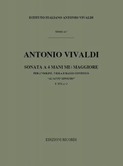 Sonate Es-Dur F 16/2 Al Santo Sepolcro T 21 