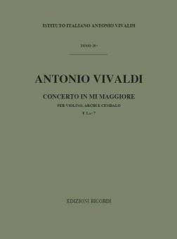 Concerto E-Dur F 1/7 T 29 RV 268 