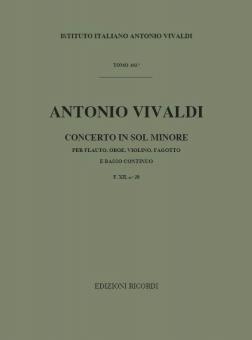 Concerto G-Moll F 12/20 T 103 