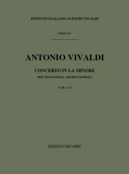 Concerto A-Moll F 3/13 T 232 RV 421 