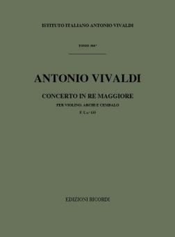 Concerto D-Dur F 1/133 T 306 RV 233 