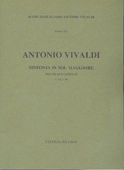 Concerto G-Dur F 11/40 (Sinfonia) T 321 