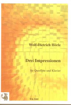 Drei Impressionen für Querflöte und Klavier 