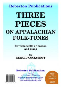 Three Pieces Appalachian Folk Tunes 