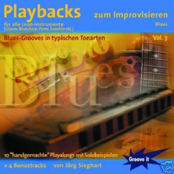 Playbacks zum Improvisieren Vol. 3 - Blues 