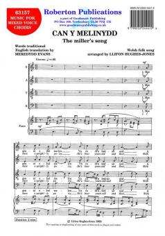 Can Y Melinydd (Miller's Song) 