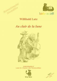 Ensemblespiel Blockflöte Heft 5: Au clair de la lune 