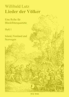 Blockflötenquartette Heft 1: Lieder der Völker 