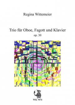 Trio für Oboe, Fagott und Klavier, op. 30, Partitur 