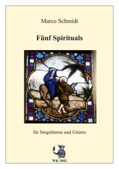 Fünf weihnachtliche Spirituals für Singstimme und Gitarre 