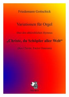 Variationen für Orgel über den altkirchlichen Hymnus 
