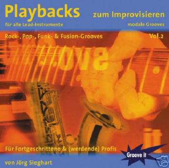 Playbacks zum Improvisieren Vol. 2 