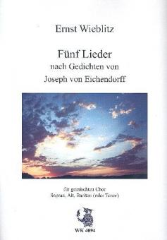 Fünf Eichendorff-Lieder für gem. Chor SABar. 