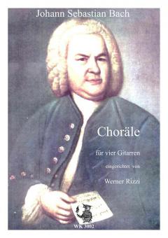 Bach Choräle für 4 Gitarren 