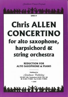 Concertino for Alto Saxophone 