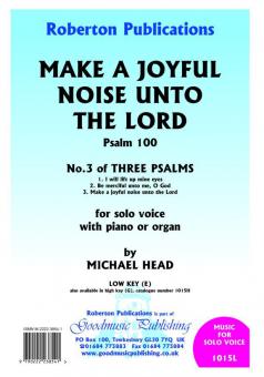 Make A Joyful Noise - Psalm100 (Low) 