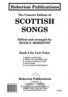 Scottish Songs Book 2 (Low) 